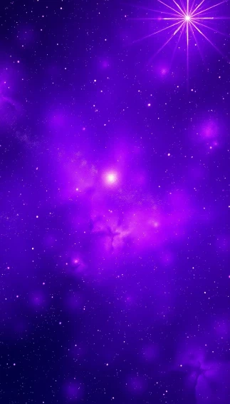 Purple Star Wallpaper