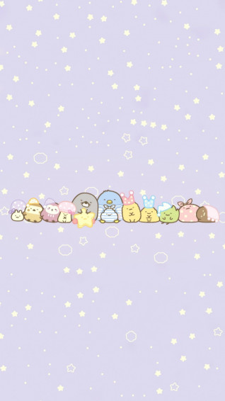 Alisa On Sumikko Gurashi Bg iPhone Wallpaper