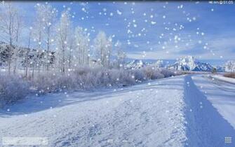 Snow Live Wallpaper Pro In That