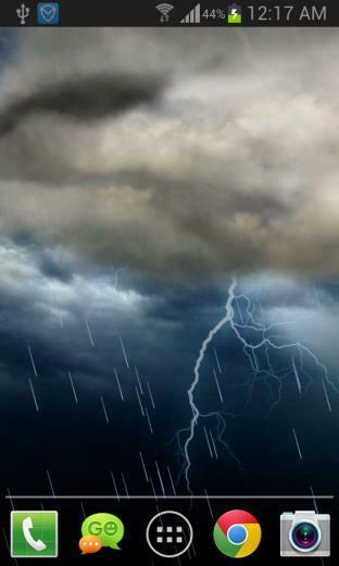 Thunderstorm Live Wallpaper Android Apps On Google Play