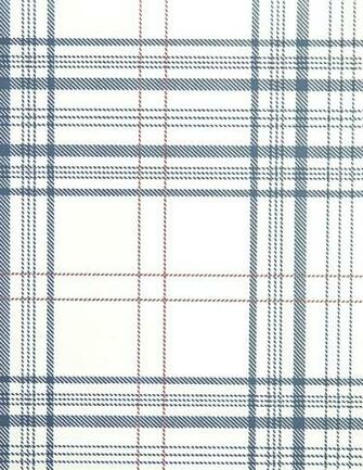 Rakel Plaid Wallpaper Blue And White Sandberg