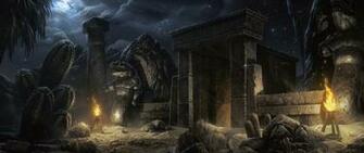 Wallpaper Diablo Ii Games Night Time
