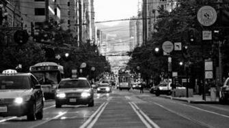City Street Wallpaper HD