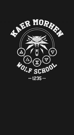 Witcher Logo Wolfschool Wallpaper Ehm In The