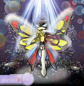 Pok Mon Imagens Beautifly Gijinka HD Wallpaper And Background