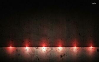 Stage Lit With Red Lights Wallpaper