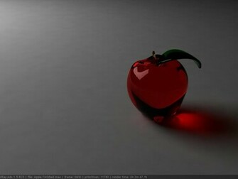 Friends Of Might Glass Apple A Wallpaper