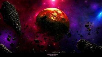 Asteroid Fury Wallpaper