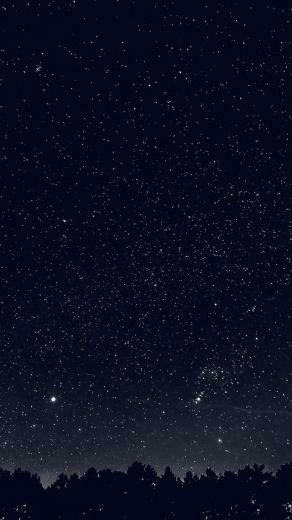 Space Sky Night Dark Nature Bw iPhone Wallpaper