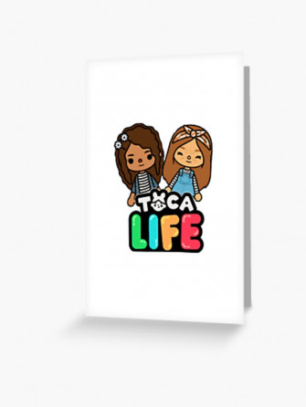 Toca Boca Characters Tocaboca Stories Greeting Card By