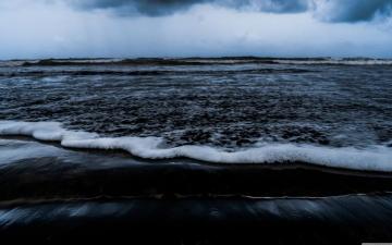 Wide Dark Ocean Wallpaper 4k HD