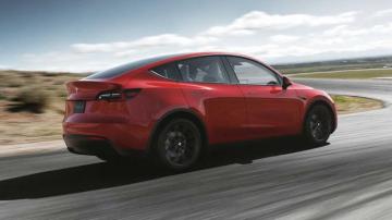 Tesla Model Y Rear Three Quarter Wallpaper Newcarcars