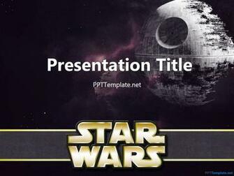 Star Wars With Logo Ppt Template