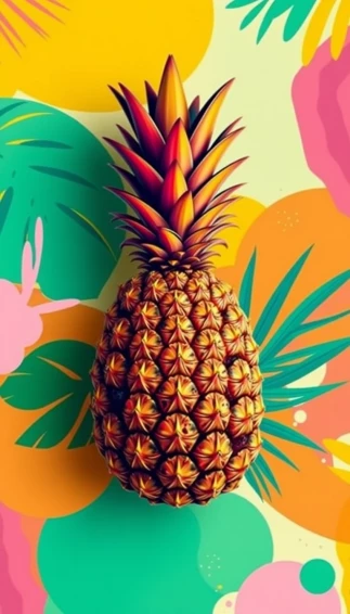 Pineapple Phone Wallpaper