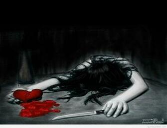 Broken Heart Sad Quotes With Wallpaper Image HD