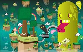 Wallpaper Cute Cartoon Characters
