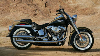 Green Harley Davidson Motorcycle Wallpaper Pictures