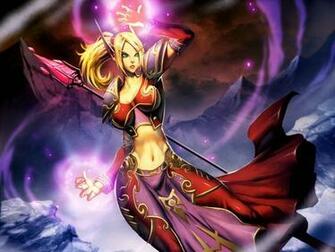Wallpaper Blood Elf Paladin