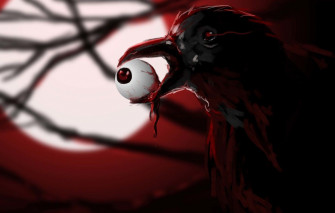 Blood Art Wallpaper On