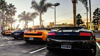 Lamborghini Cars At Newport Beach