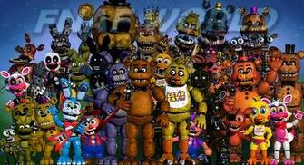 Fnaf World Image Five Nights Of Theories Mod Db