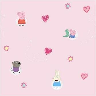 Rooms Peppa Pig Bedroom Wallpaper Pink