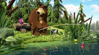 Masha And The Bear Wallpaper