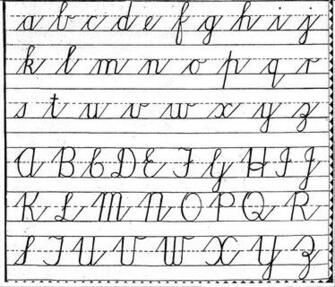 Cursive Letters Image Pictures Becuo