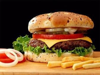 Big Burger Cooking Wallpaper
