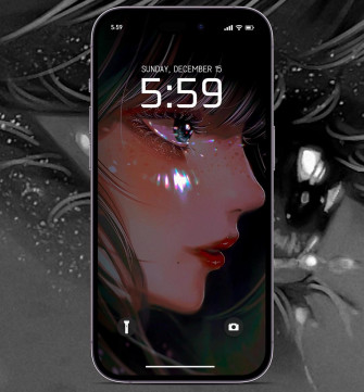 Beautiful Anime Girl Wallpaper iPhone