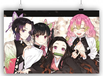 Risty Shop High Definition Nezuko Kamado Shinobu Kochou Kanao