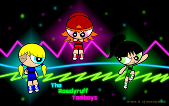 Background Rowdyruff Tomboys By Novastar302601