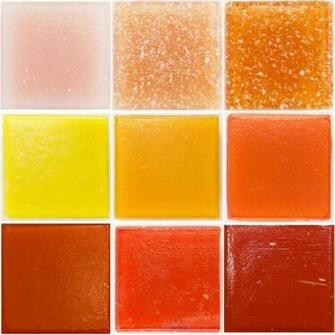 Warm Tile Ceramic Wallpaper