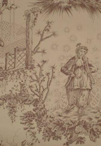 Chinese Toile Classic Wallpaper