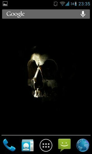 Bigger Skull Live Wallpaper For Android Screenshot