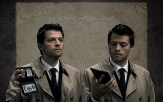 Supernatural Castiel Wallpaper