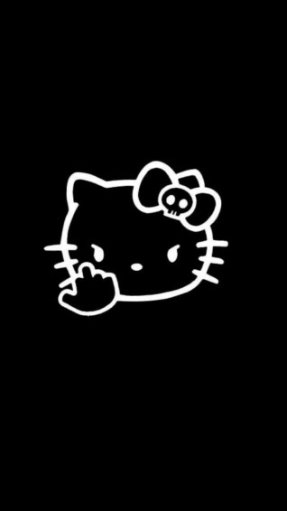 Cyleste Roberts On Hello Kitty iPhone