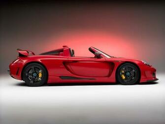 Black And White Wallpaper Red Porsche Sports Car