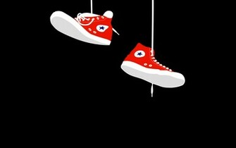 Converse All Star HD Logo Wallpaper In