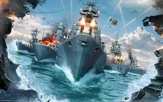World Of Warships Computer Wallpaper Desktop Background