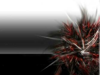 Desktop Wallpaper Black White Red Abstract