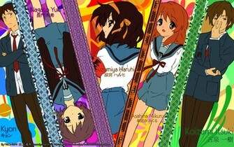 Colours The Melancholy Of Haruhi Suzumiya Wallpaper
