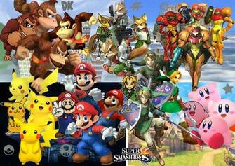 Super Smash Bros Stars Tribute By Supersaiyancrash
