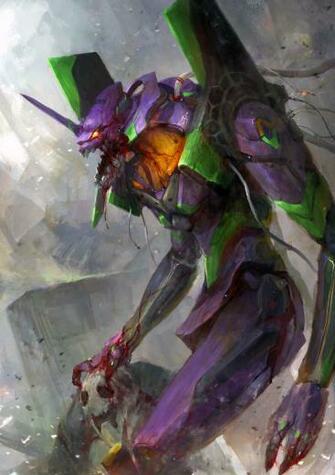 Nge A Savage Eva Picture Neon Evangelion