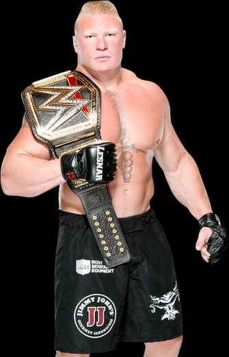 Brock Lesnar Wwe World Heavyweight Champion By Wwematchcard On