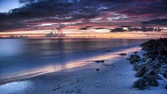 Beach At Night Wallpaper