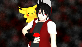 Pokemon Trainer Red Wallpaper