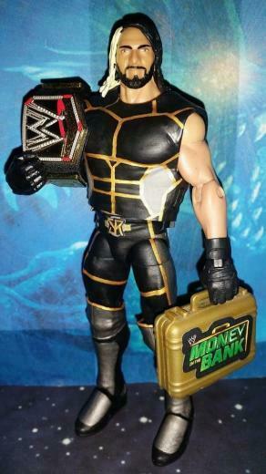 Seth Rollins Wwe Heavy Weight Champion Custom Figure By Deepze