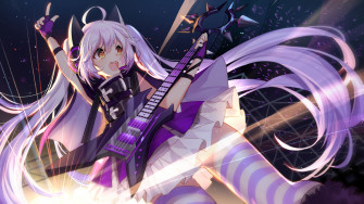 Anime Girl Concert 4k Wallpaper HD