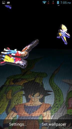Bigger Dragon Ball Z Live Wallpaper For Android Screenshot